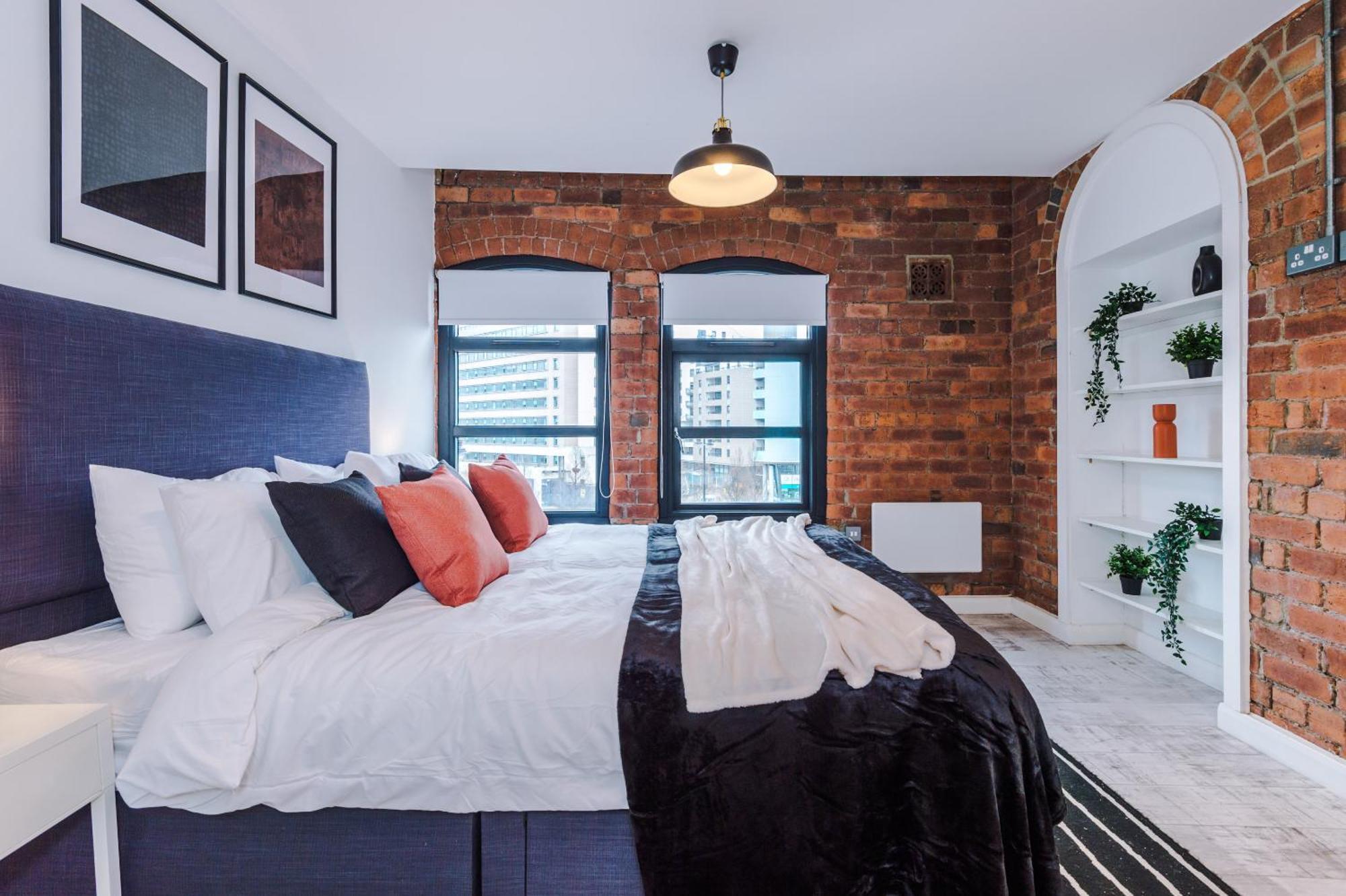 2 King Size Beds In Manhattan Styled Oversize Apartment Leeds  Esterno foto