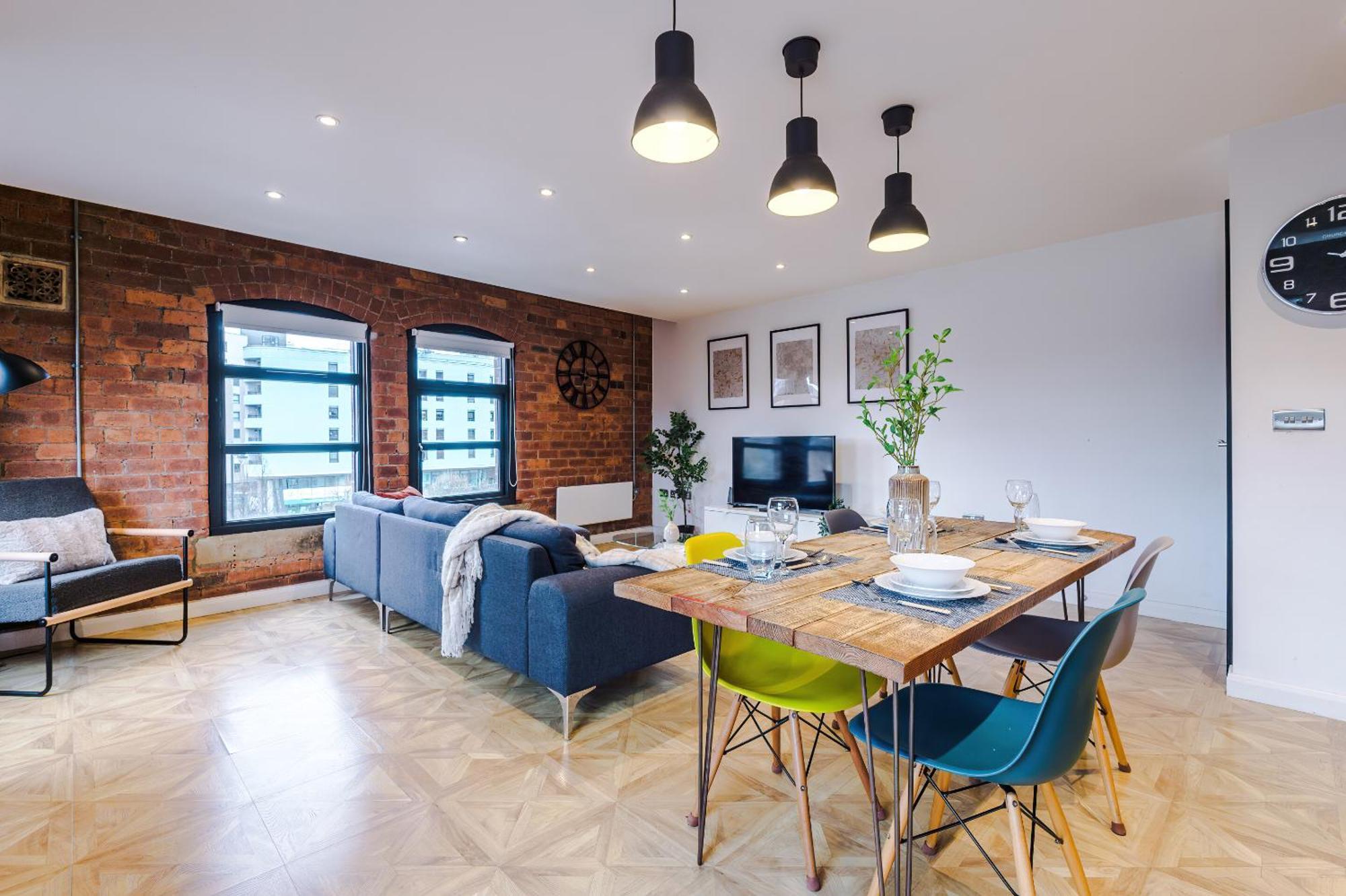 2 King Size Beds In Manhattan Styled Oversize Apartment Leeds  Esterno foto