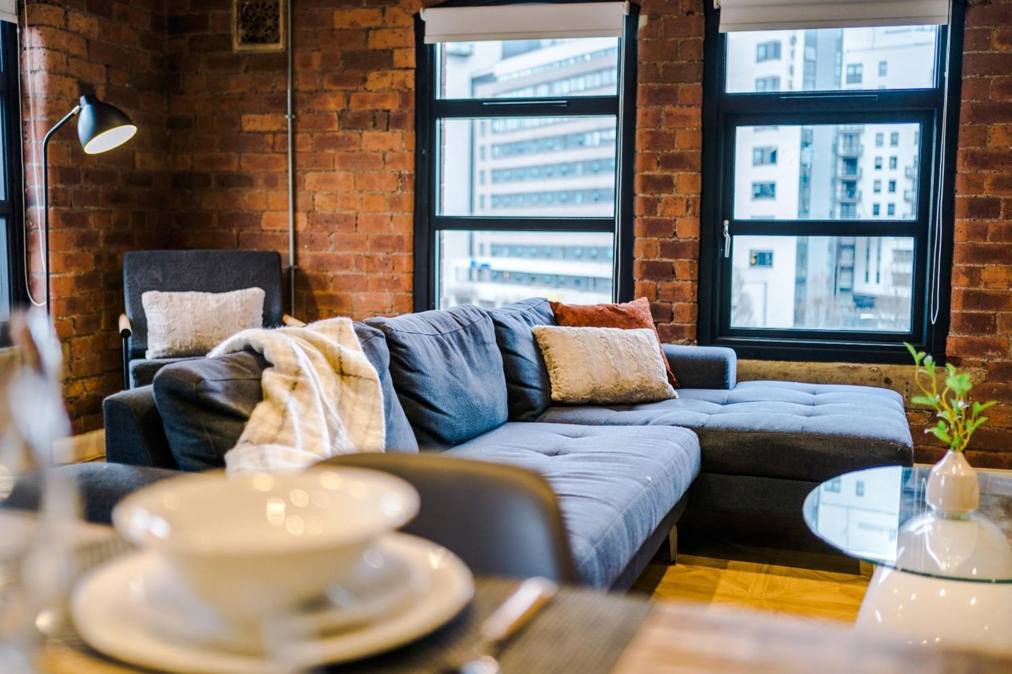 2 King Size Beds In Manhattan Styled Oversize Apartment Leeds  Esterno foto