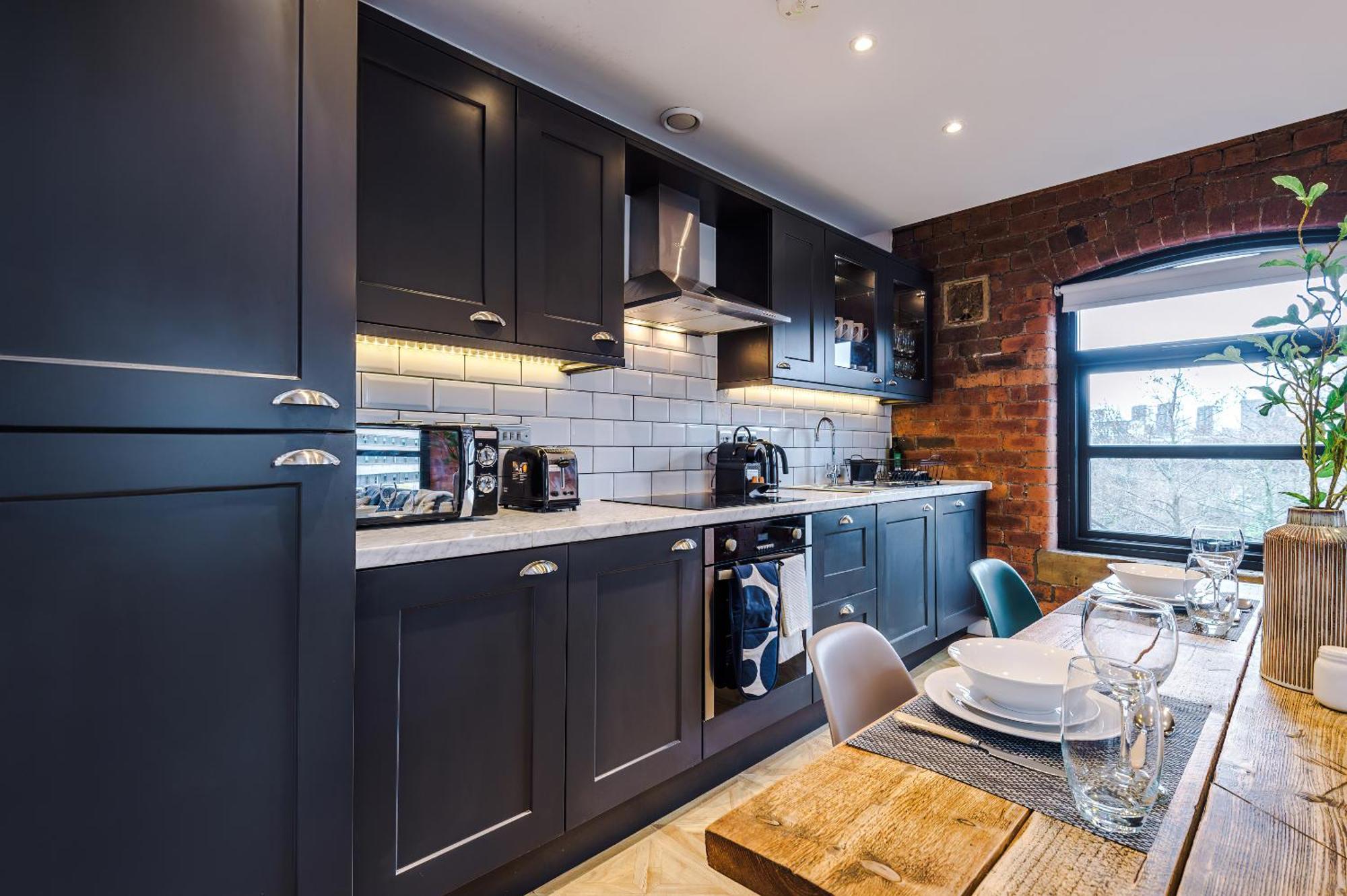 2 King Size Beds In Manhattan Styled Oversize Apartment Leeds  Esterno foto